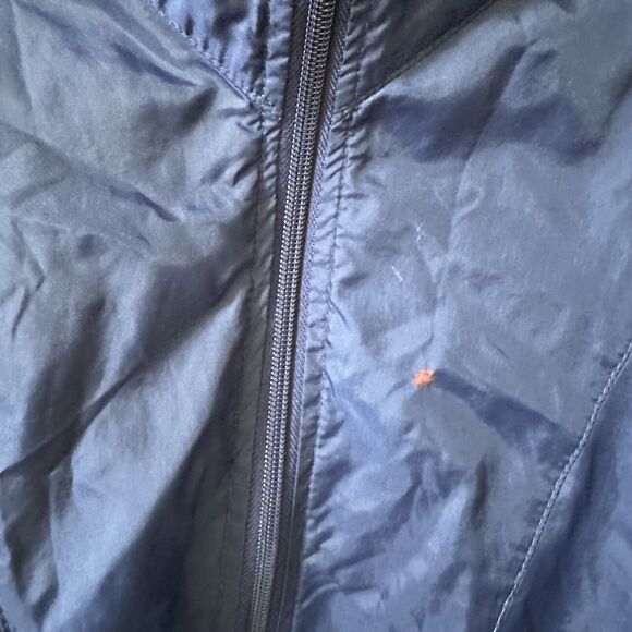 Nike Windbreaker Adult Men’s XL Navy Royal Blue Vented Pullover 1/2 Zip Vintage - Picture 4 of 8